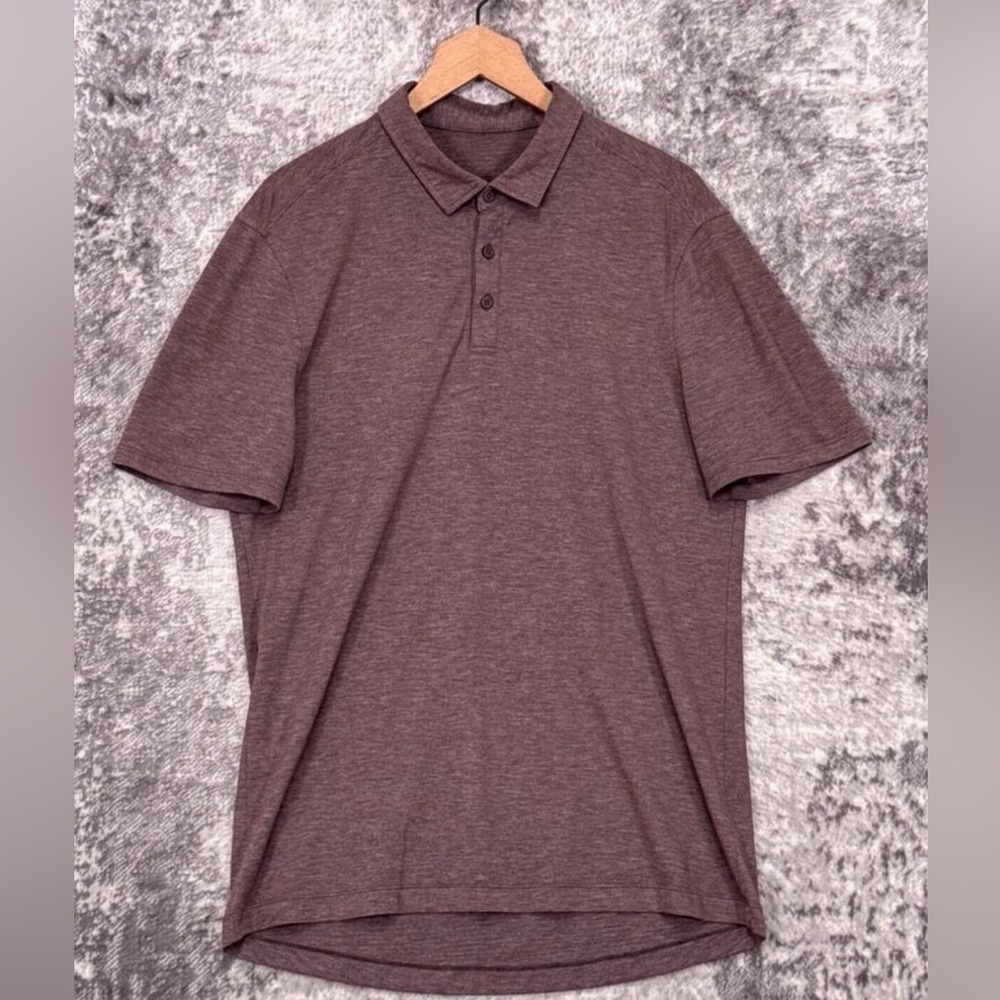 Lululemon Evolution Polo - Clay Red